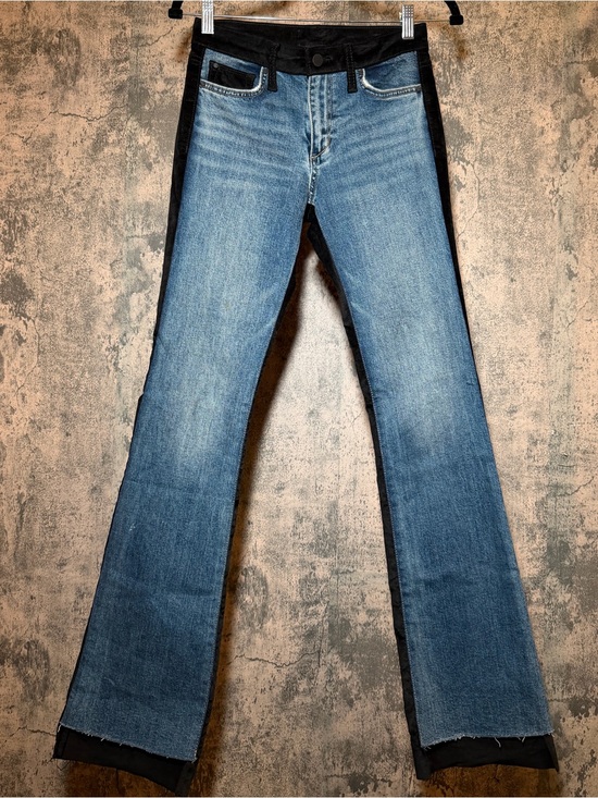 Joe's Jeans Denim - Joe’s Icon Velvet Denim Mix Bootcut Jeans